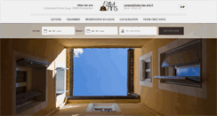 Desktop Screenshot of hotel-des-arts.fr