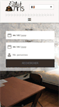 Mobile Screenshot of hotel-des-arts.fr